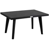 Brafab aus pulverbeschichtetem Aluminium, schwarz