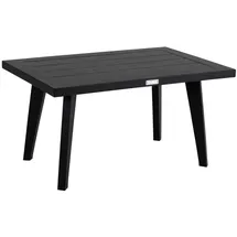 Brafab aus pulverbeschichtetem Aluminium, schwarz