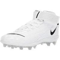 Nike Men's Force Savage Pro 2 Football Cleat White/Black/Wolf Grey Size 10 M US - 44 EU