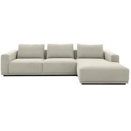 Musterring Eckcouch Mikrofaser 3-Sitzer Beige