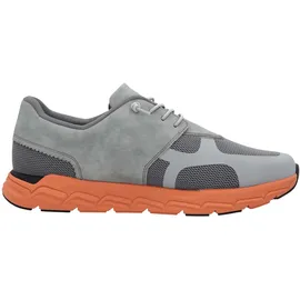 Rieker Preston Herren Weite F grau/orange 42