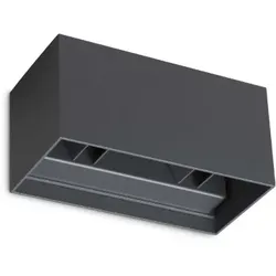 Ideal lux I313412 LED Außenwandleuchte ATOM | 25W integrierte LED-Quelle | 2100lm | 3000K