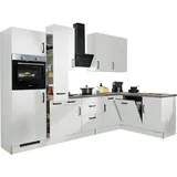 WIHO KÜCHEN »"Simi", mit verstellbaren Füßen, wahlweise mit E-Geräten«, Soft-Close-Funktion in Schubkästen & Auszügen, Stellbreite 315/175 cm