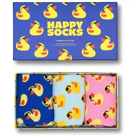 Happy Socks 3er Pack Unisex Socken mehrfarbig 41-46