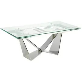 ac angel cerda Angel Cerdá Ausziehbarer Esstisch aus Glas 1027C