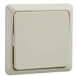 Elso 242100 Taster 10A RENOVIERUNG komplett Steckklemme perlweiß