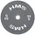HMS CBR5 Olympische Hantelscheibe Bumper 5 kg grau