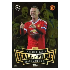 Topps HOF 1 – Wayne Rooney – Hall of Fame Chrome – 2024/2025