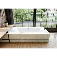 Kaldewei „Asymmetric Duo“ Rechteck-Badewanne; Modell 742; 1800 x 900