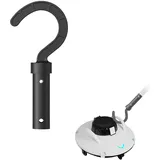 KLINNA Haken für Poolroboter, Universeller Poolhaken für Stangen und Zubehörhaken als Reinigungszubehör zum Einfachen Bergen Auch für Den Kabellosen Poolsauger, Robustes ABS Material