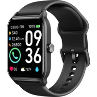 Woneligo Smartwatch Herren mit Telefonfunktion, 1.8" Fitnessuhr Herren mit Alexa