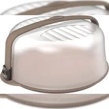 BIESSE Tortenglocke mit Sicherheitsdichtung und Griff, 37 x 37 x 16 cm