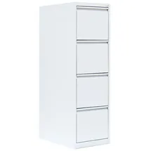 Lüllmann Hängeregistraturschrank 40,0 x 62,0 x 132,0 cm weiß
