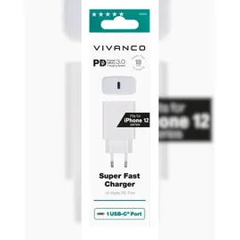 Vivanco CASA Euro-USBC 3.0 18W