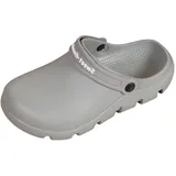Sobzia Clogs Herren 47,Gartenschuhe Herren, Weiche Orthopädische Sommerschuhe Sandalen Garten Leichte Gummischuhe Hausschuhe Weite H Gummi Gartenclogs Pantoletten(Grau,45) - 45 EU