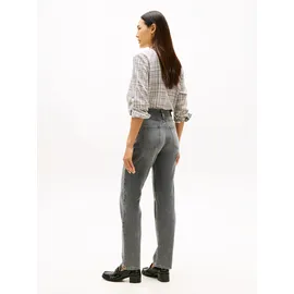 Tommy Hilfiger Straight Fit Jeans aus reiner Baumwolle, Hellgrau, 31/32