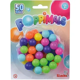Simba Poppimals Nachfüllpackung, 50 Bälle, ab 3 Jahren