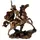 Veronese Design Veronese Figur Walküre auf Pferd mit Speer 28 cm bronziert Schildjungfer Odin