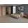 Musterring Schlafzimmer-Set MUSTERRING "Sorrent, Kleiderschrank, Bett & Nachtkommoden, teilmassiv Eiche", braun, Schrank 250cm Breit / 236cm Hoch + ohne Matratze, B/H: 180cm x 200cm, Schrank 250cm Breit / 236cm Hoch, Glas, Hartfaserplatte, Holz teilmassiv,