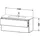 Duravit L-Cube Waschtischunterschrank 2 Schubkästen, 1220x550x481mm, LC624300707