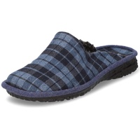 Westland by Josef Seibel Herren Hausschuhe Toulouse 57,Weite H (Weit),warm,Herbst,Winter,Men's,Man,Schlupfschuhe,Slides,blau-Kombi,47 EU / 12 UK - 47 EU Weit