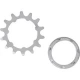 XLC Single Speed Ritzel 1/8',14 Zähne mit Träger matt verchromt,