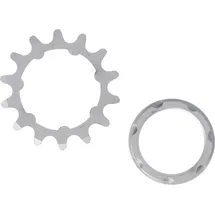 XLC Single Speed Ritzel 1/8',14 Zähne mit Träger matt verchromt,