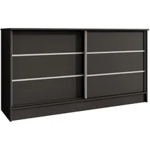 beautysofa MIRELA 161 x 85 x 43,5 cm Schwarz