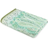 BASSETTI MERGELLINA Tagesdecke aus 100% Baumwolle in der Farbe Grün V1, Maße: 265x255 cm