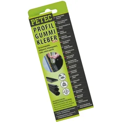 PETEC 93870 Profilgummikleber Tube 70ml SB Karte Profilgummi Kleber Wasserfest