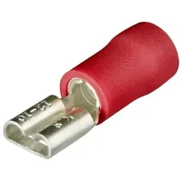 Knipex Flachsteckhülsen isoliert 4,8x0,8 mm2 für Kabel 0,5-1,0 mm2