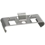 Mr. GARDENER Montageklammer, Edelstahl, für WPC-Terrassendielen - silberfarben