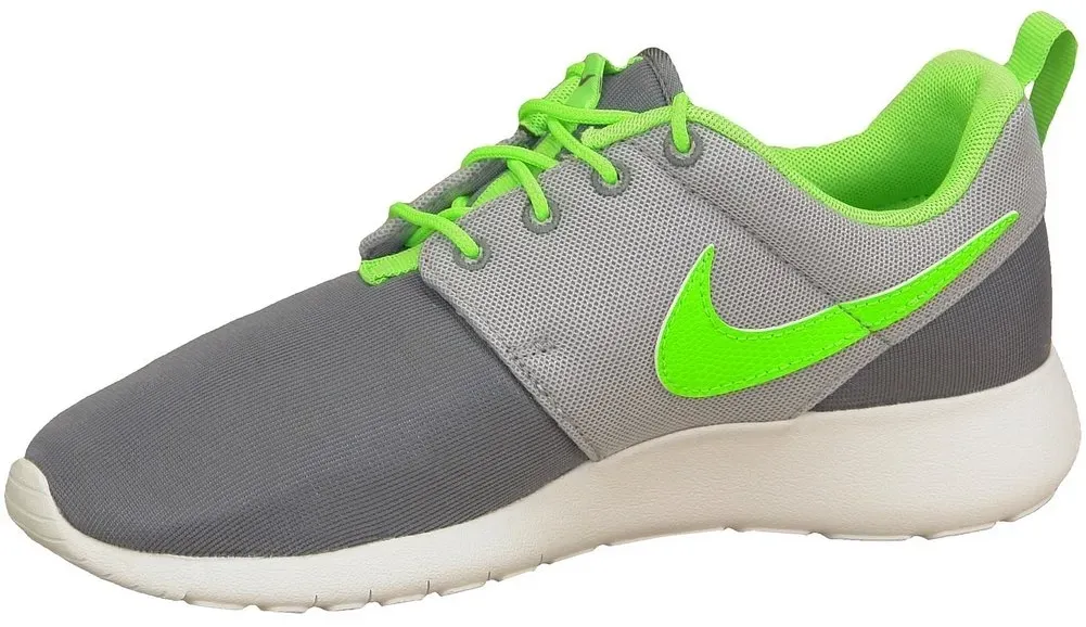 Nike Herren Roshe One Gs 599728-025 Low-Top, Mehrfarbig (Cool Grey/Green Strike-Wolf Grey-White), 37.5 EU - 37.5 EU