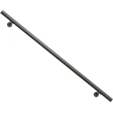 DOLLE Handlauf-Komplettset 150 cm Ø 4 cm Anthrazit