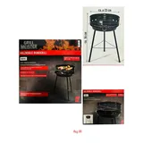 Rundgrill Holzkohle Camping Grill Dreibein Standgrill Picknick BBQ