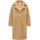 Ragwear Damen, eleganter Teddy-Fleecemantel warme lange Übergangsjacke Tedyco YOUMODO Camel Gr. XXL - XXL