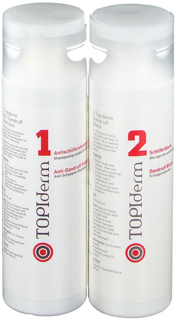 TOPIderm Duo antipelliculaire 400 ml shampooing