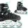 Movino Cruzer One Inliner Kinder Größenverstellbar - Inline Skates Rollschuhe für Mädchen und Jungen - ABEC-7 Lager - 82A PU-Rollen - Alu-Schiene - Größe L (38-41)