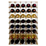 Proregal Weinregal Natur, Holz, Kiefer, Rechteckig, 52.5x82.5x24.5 cm, Wohnzimmer, Regale, Weinregale