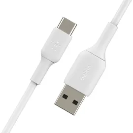 Belkin USB-C/USB-A Kabel 15cm PVC, Weiß