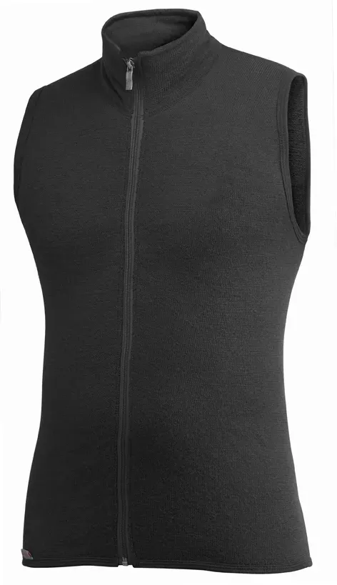 Woolpower Unisex Weste 400 - XS - black