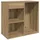 vidaXL Artisan-Eiche Regal 80x40x75 cm braun