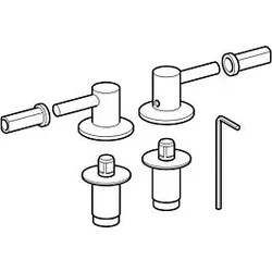 Geberit Scharniere 598130000 verchromt