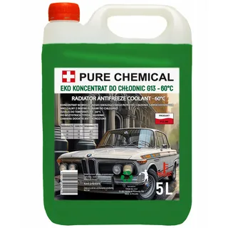 Pure Chemical - Propylenglykol Konzentrat für Heizung - Ökologischer Solarflüssigkeit - Kühlflüssigkeit G13-60°C 5L (Konzentrat 5 l – G13)