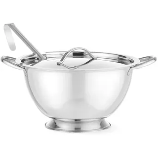 Hendi Suppenterrine 3teilig aus Edelstahl