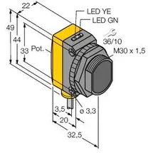 Turck Opto Sensor QS30LP