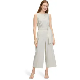 Betty Barclay Jumpsuit mit Bindegürtel, Offwhite, 38