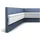 Orac DECOR P7030 LUXXUS Profilleiste Zierleiste, 200 cm x 8,5 cm x 1,7 cm Weiß