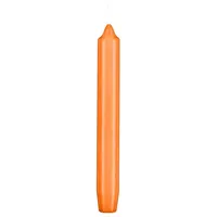 Leuchterkerzen Tafelkerze 200 x 25 mm orange 12 St.
