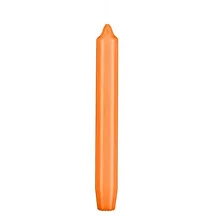 Leuchterkerzen Tafelkerze 200 x 25 mm orange 12 St.